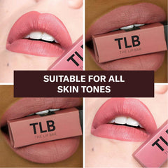 The Lip Bar Curlfriend Mauve Pink lipstick glide with rich pigment