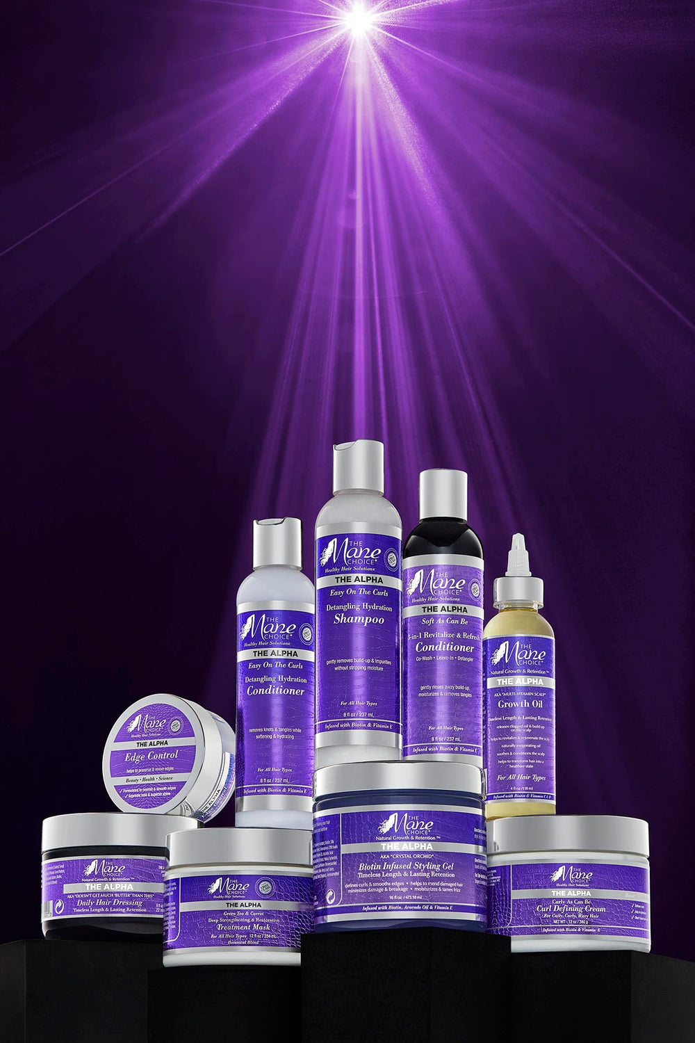 The Mane Choice Alpha Curly As Can Be curls ready to style image shows definition and shine