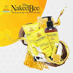 Creamy moisturizer being spread to show creamy texture for The Naked Bee