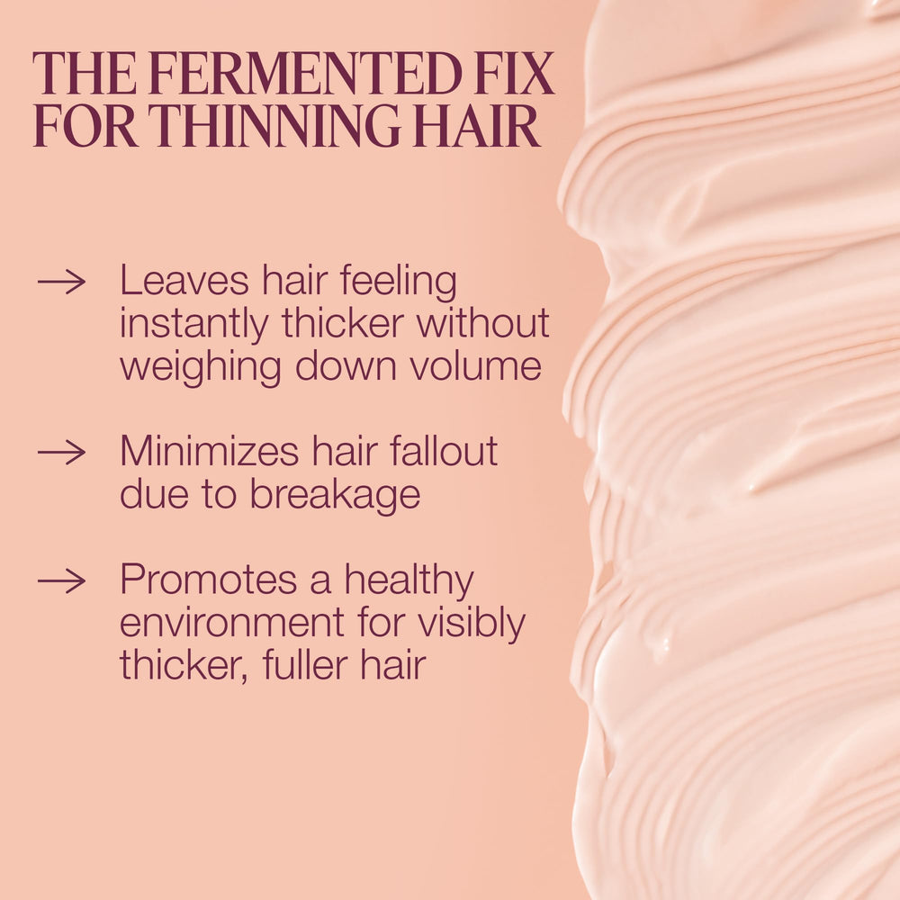 The Rootist Densify hair strands after application showing smoother look
