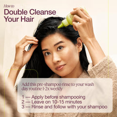 THE ROOTIST Pre-Shampoo color-treated-hair scene confirming color-safe use