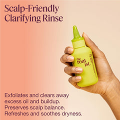 THE ROOTIST Pre-Shampoo rinse and condition sequence after treatment