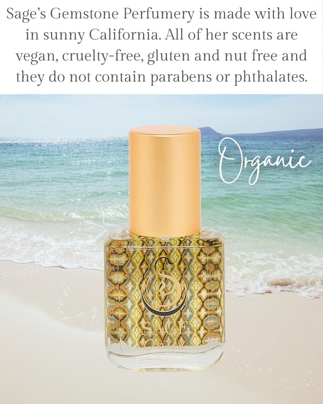 The Sage Lifestyle Onyx roll-on emphasizing amber and oakmoss layers.