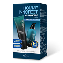 The Skin House HOMME InnoFect Korean skincare for men supports sensitive skin with calm confidence.