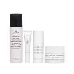 The Untamed Daily Kit cleanser bottle close-up for a refreshing morning cleanse.