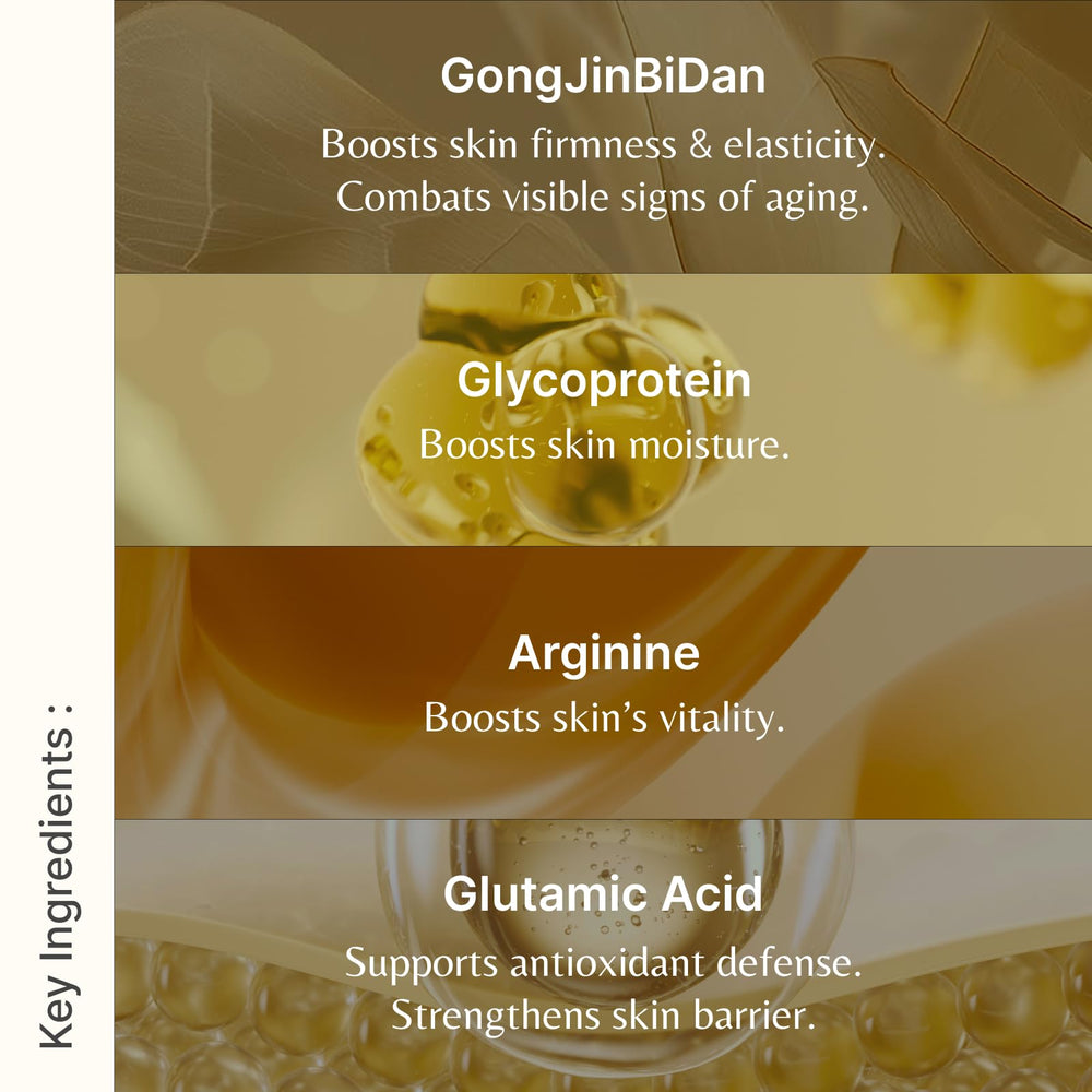 THE WHOO Gongjinhyang Firming Emulsion pump dispense highlights simple daily application.