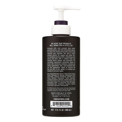 THERAPISPA Scented Body Lotion texture swirl reveals rich but non greasy feel.