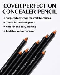 THESAEM Concealer Pencil precision tip enables targeted correction on small spots.