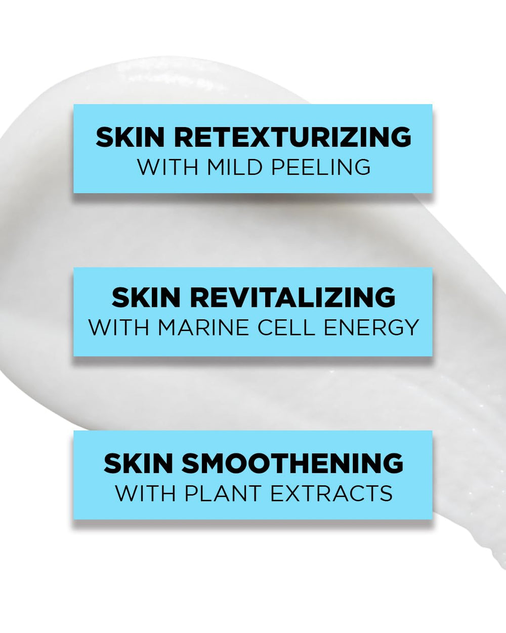 THESAEM enzyme exfoliating gel texture highlighting smooth micro-peel for brighter skin.