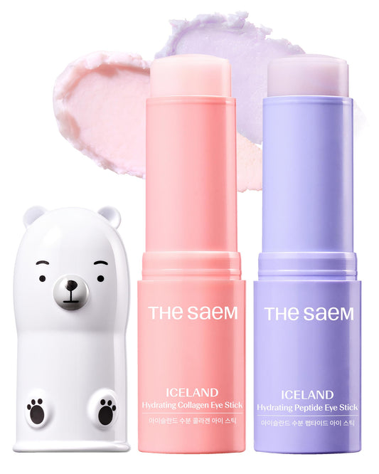 THESAEM Iceland Eye Stick Collagen 6-types boosts elasticity for a refreshed under-eye