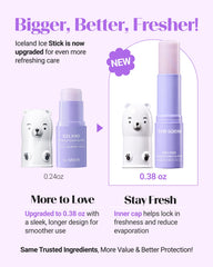 THESAEM Ice Stick roller applying cooling hydration to under-eye area