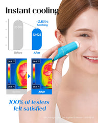 THESAEM Eye Stick texture shows lightweight non-sticky cooling feel