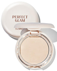 THESAEM Perfect Glam Glow Pact pearls deliver soft, natural radiance for everyday glow.
