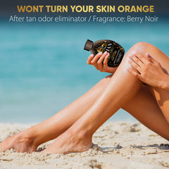 The Sicilian 200X Dark Black Bronzer ideal for beach or sunless glow.