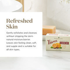 Oatmeal texture closeup emphasizes gentle exfoliation without dryness.