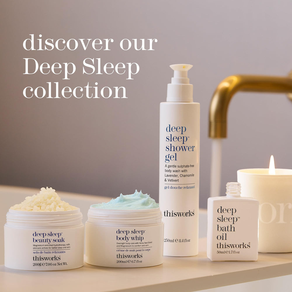 THISWORKS Blissful Trio Packaging closeup emphasizes premium self-care branding.