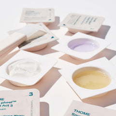 THOME G-Peel packaging shown for easy at-home spa routine.