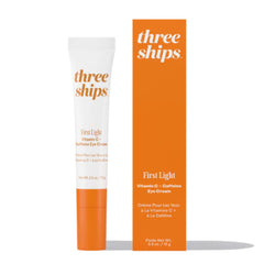 Three Ships First Light Eye Cream with ceramic tip cools the under-eye.