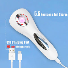 ThreeH ergonomic curved nail lamp enabling comfortable one-handed operation.