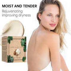 THUIOP Magnesium Body Butter texture swatch delivering deep moisture for dry skin