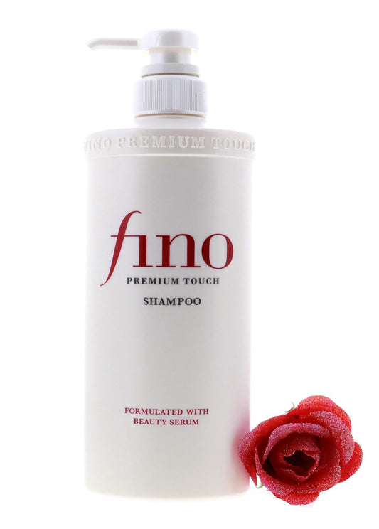 Thunder Tech JapanFino Premium Touch Moist Shampoo bottle showcases deep hydration for dry hair