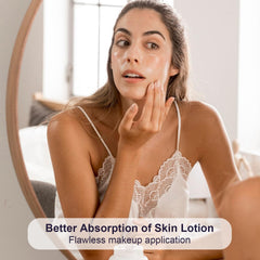 THURLADY bathroom setup showing fresher, radiant-looking skin