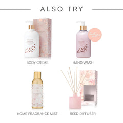 Thymes Goldleaf Gardenia packaging on shelf suggests premium skincare ritual.