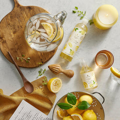 Foamy lather forming as Thymes Hand Wash is used.