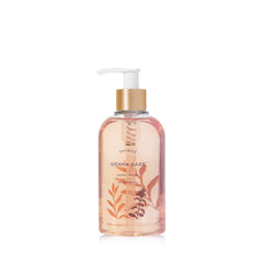 Thymes Moisturizing Hand Wash bottle with pump delivers gentle cleansing for soft hands