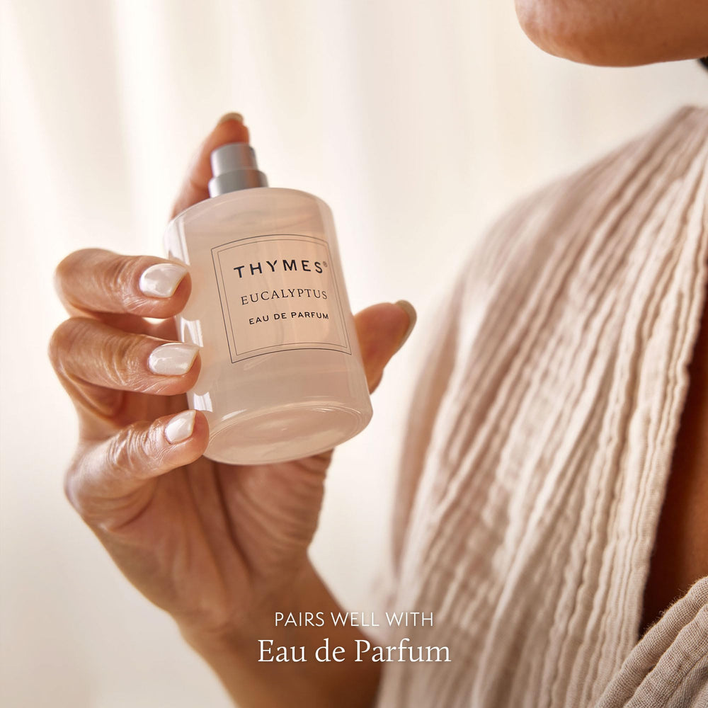 Key ingredients of Thymes Restorative Hand Cream include hyaluronic acid and squalane