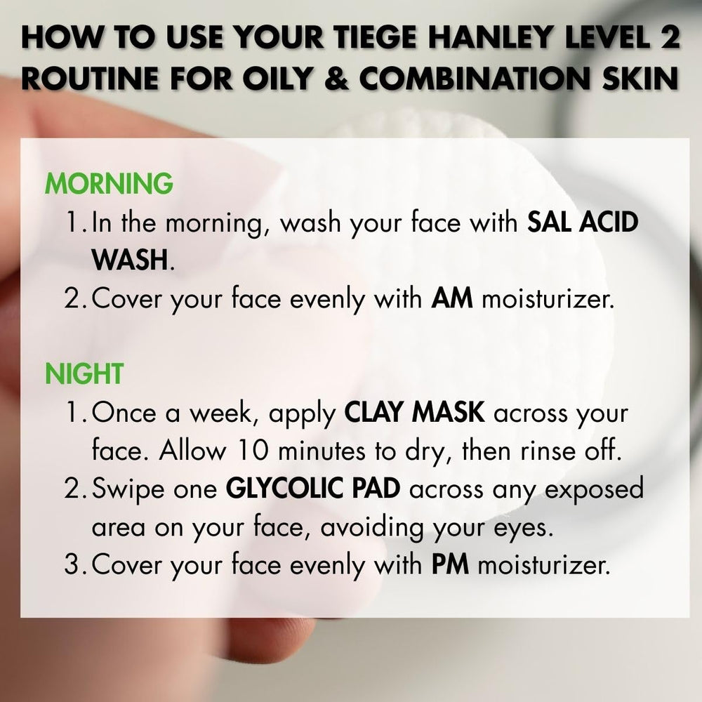 Charcoal Clay Mask draws impurities and balances skin while reducing shine.
