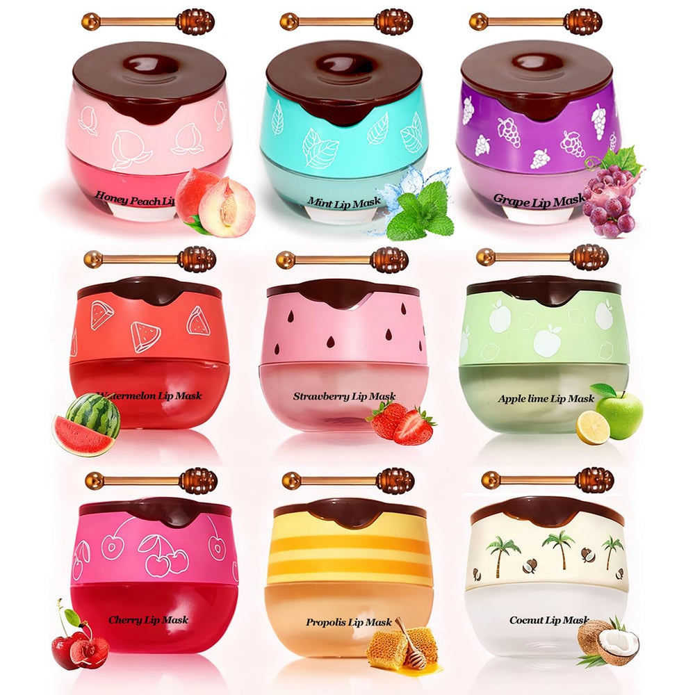Tiejdhr Honey Lip Balm Strawbemy Apple hydrates and smooths lips