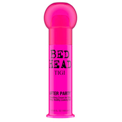 TIGI Bed Head After Party smoothing cream bottle delivering frizz control and sleek finish
