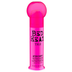 TIGI Bed Head After Party cream being applied for smooth, glossy hair
