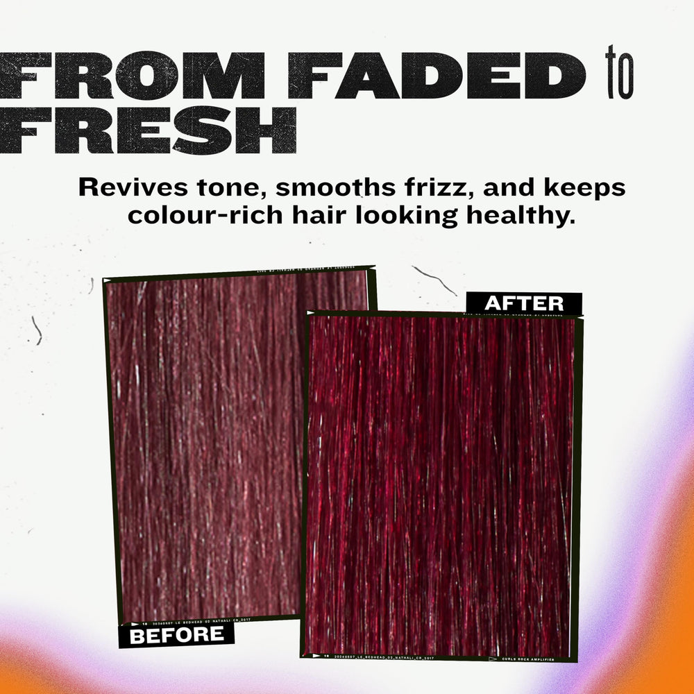 Shampoo lather formed in hand by Colour Goddess