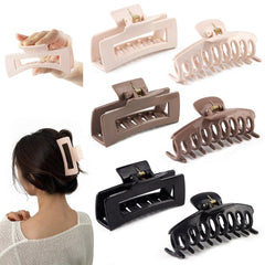 TIME&TRAVE dragon bone clip in khaki with gentle, hair-friendly grip.