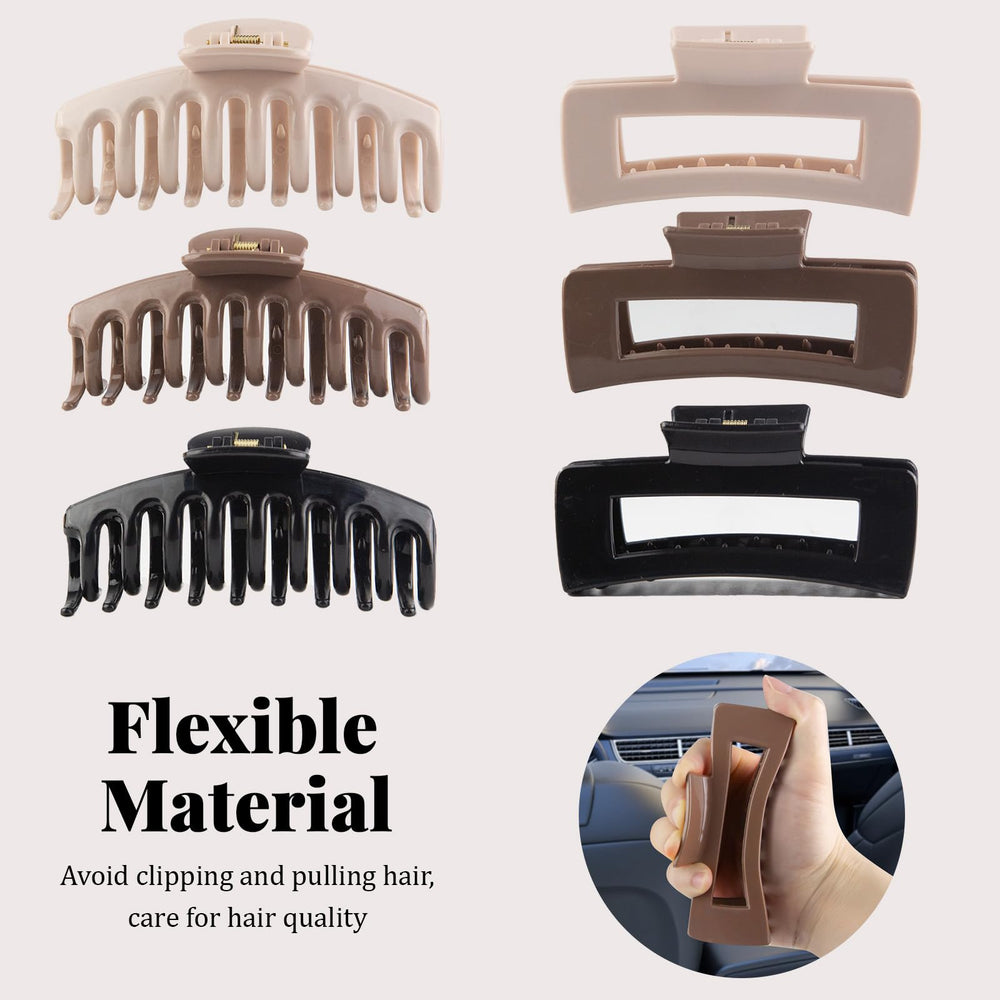 TIME&TRAVE khaki clip for versatile, everyday styling.