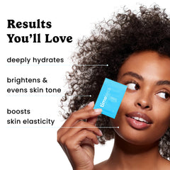 Timeless Matrixyl 3000 peptide on packaging highlighting firmness support