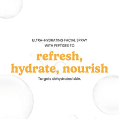 Orange-infused skin mist for refreshing, energizing feel