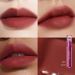 TIMEPHORIA Altera Flux velvet texture offers weightless lip comfort.