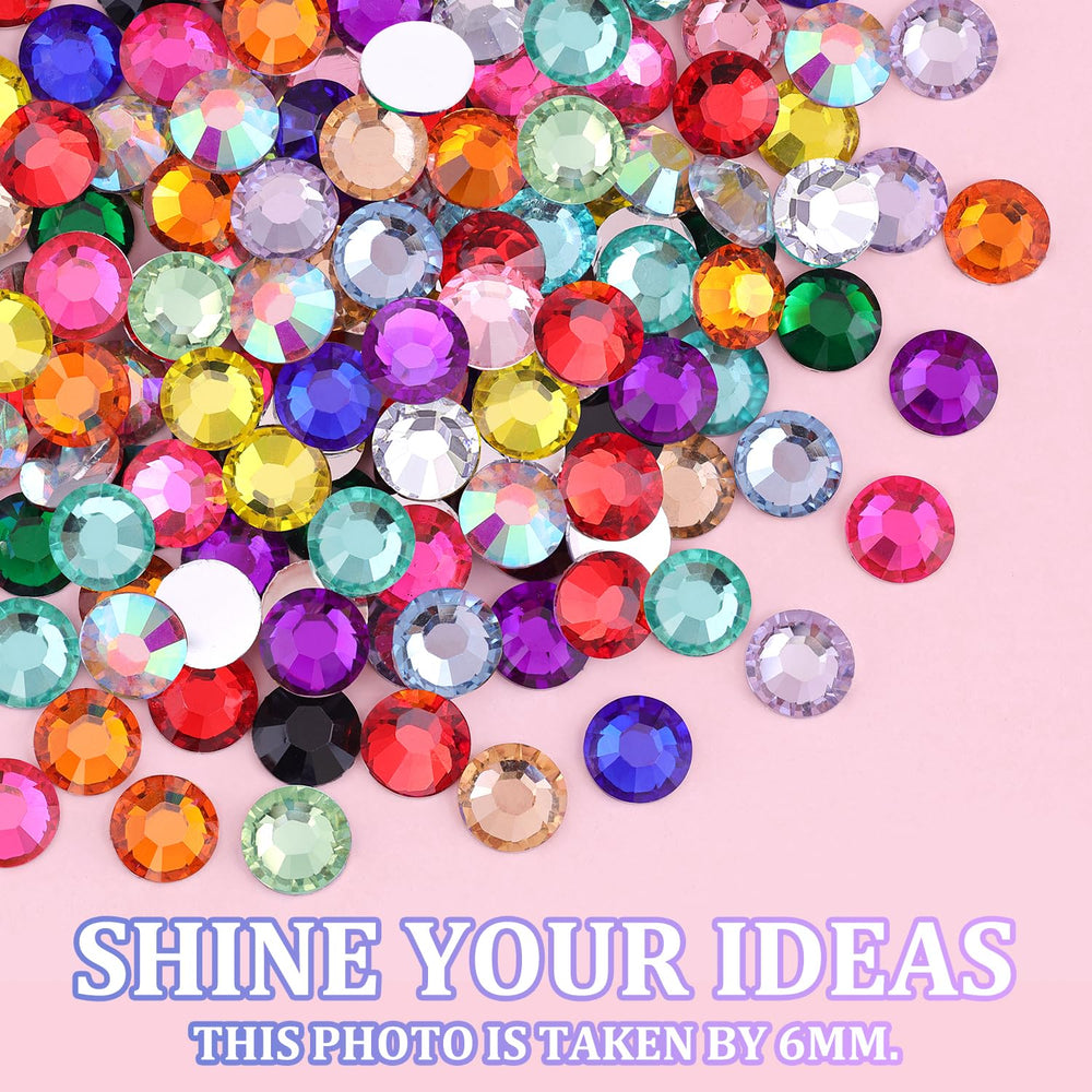 TINKRSTUFF resin gems ideal for large-area embellishments on fabric.