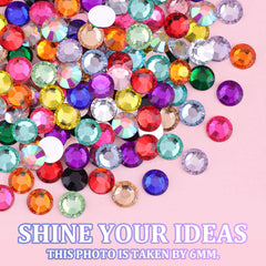 TINKRSTUFF resin gems ideal for large-area embellishments on fabric.