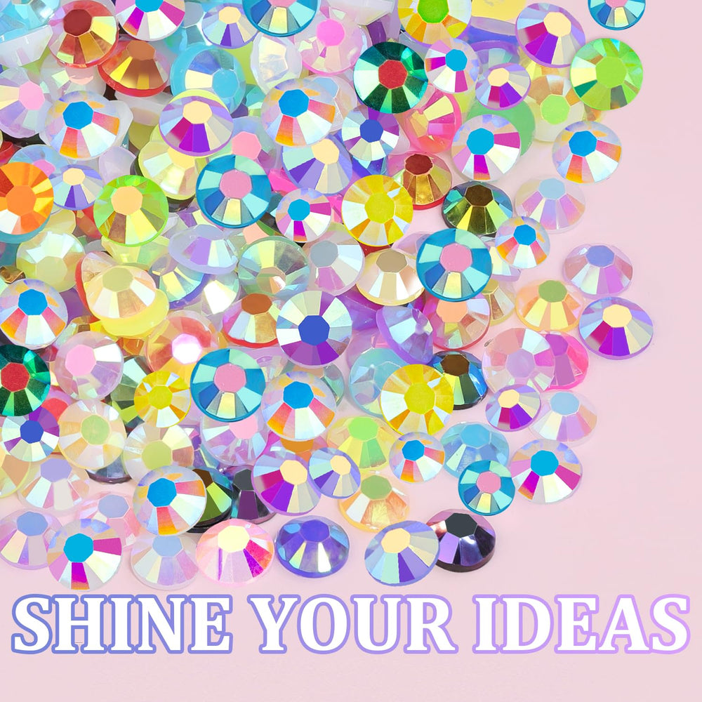 TINKRSTUFF bedazzler kit provides ample supply for large surfaces and detailed designs.