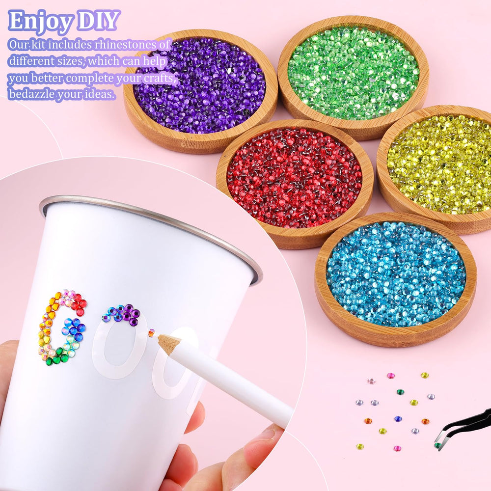 TINKRSTUFF pickup pen assists precise gem placement on surfaces.