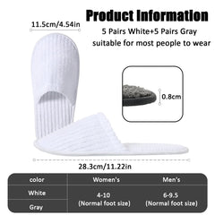 TINSKY lightweight travel slippers ideal for packing on trips.