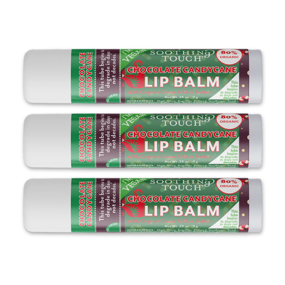 Gift-set display of Tiny Seed lip balms for easy gifting