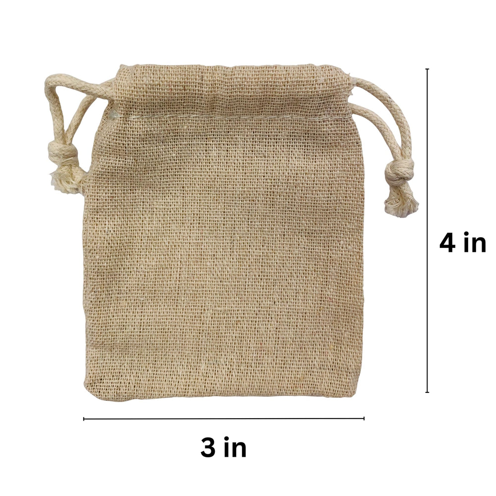Tiny Seed reusable cotton muslin pouch included for gifting