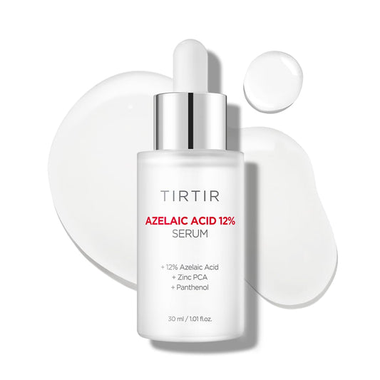 TIRTIR Azelaic Acid Serum bottle close-up for lightweight hydration.