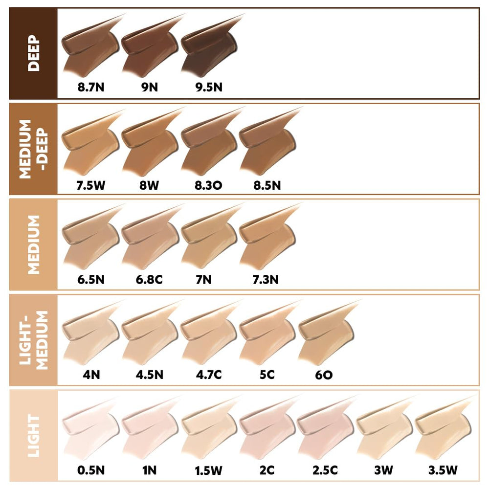 TIRTIR Glide&Hide Concealer shade #3.5W matches warm medium tones.