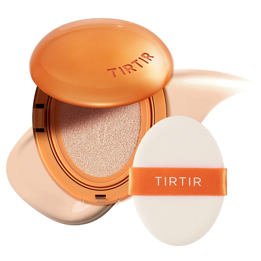 TIRTIR cushion compact ready for on-the-go touch-ups with a semi-matte finish.